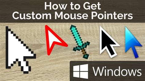 Windows 10 How Get A Custom Cursor Fast Easy And Free Youtube