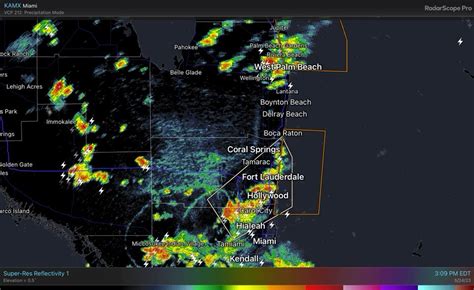 NWS Miami On Twitter 5 24 3 30pm Radar Getting Increasingly Active