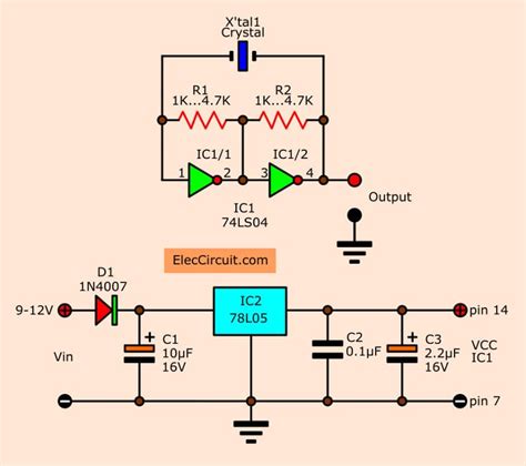 Resonant Oscillator Circuit Diagram