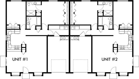 Garage Apartment Duplex Plans Home Design Ideas