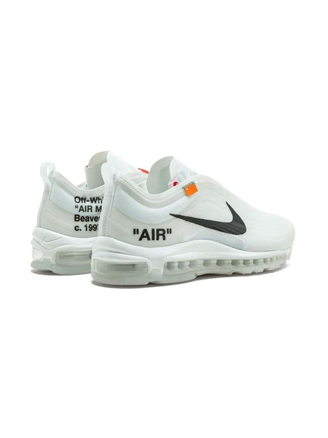 Nike X Off White The 10 Air Max 97 Og White Sneakers Farfetch