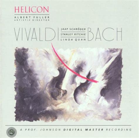 Vivaldi Bach De Antonio Vivaldi Johann Sebastian Bach Helicon