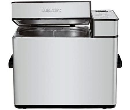 First off, let's see how these two bread machines compare visually and take a comes with measuring cup. Cuisinart Automatic Bread Maker - CBK-100 - Abt