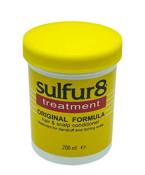 Sulfur 8 Medicated Original Formula Anti Dandruff Hair And Scalp