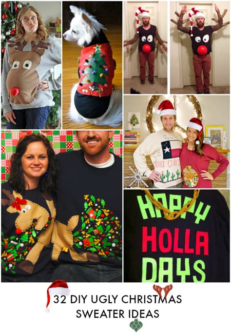 32 Diy Ugly Christmas Sweaters Craft Bloglovin