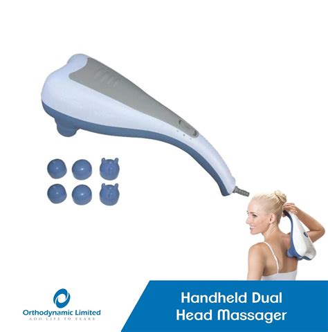 Handheld Dual Head Massager Orthodynamic Limited 0705442020