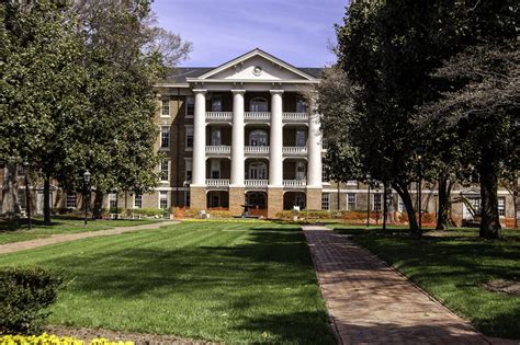 Main Campus Of William Peace University In Raleigh North Carolina