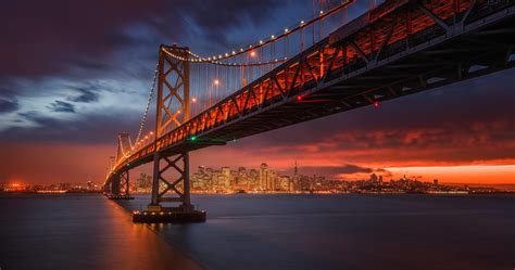 Bay Bridge San Francisco California 4k Ultra Hd Wallpaper High