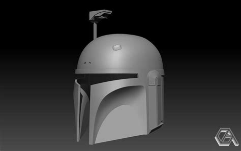 Star Wars Boba Fett Helmet Stl 3d Model 3d Print Etsy