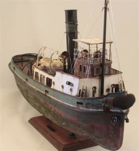 Sanson Tug Boat Wood Model Kit Build Your Own Boat