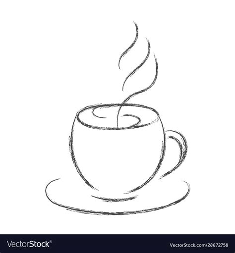 Hot Coffee Drawing