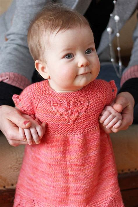 Sproutlette Dress Baby Knitting Baby Knitting Patterns Knit Baby