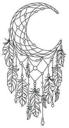 dream catcher silhouette coloring pages colouring pages coloring books