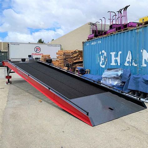 Loading And Unloading Is Easy With Mobile Ramps Medlin Ramps