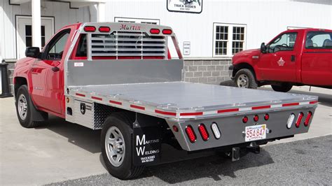 Martin Truck Bodies Creates Quality Custom Aluminum Flatbed Bodies For