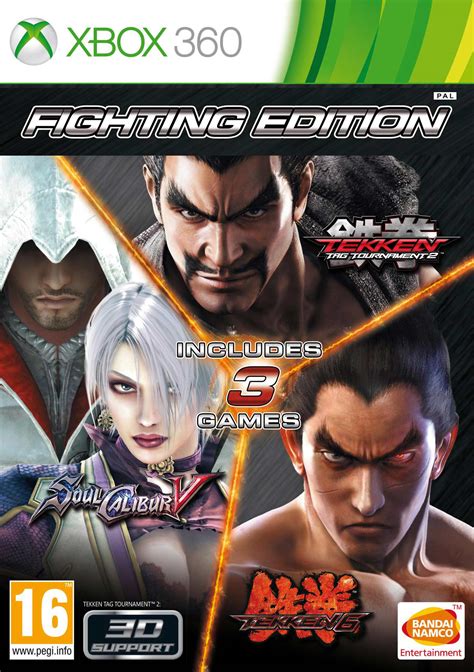Games - 3 in 1: Fighting Edition (Xbox 360)(New) - Namco Bandai Games ...