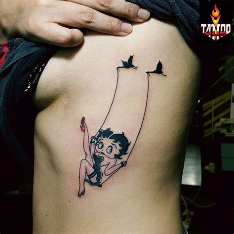 Betty Boop Sexytattoo Ribstattoo Tattoodipik