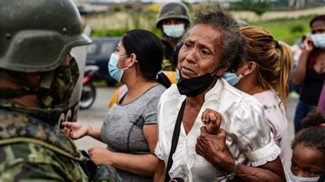 ecuador jail violence gunfight leaves five dead bbc news