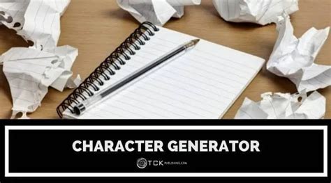 10 Character Generators To Help You Beat Writers Block Tck Publishing