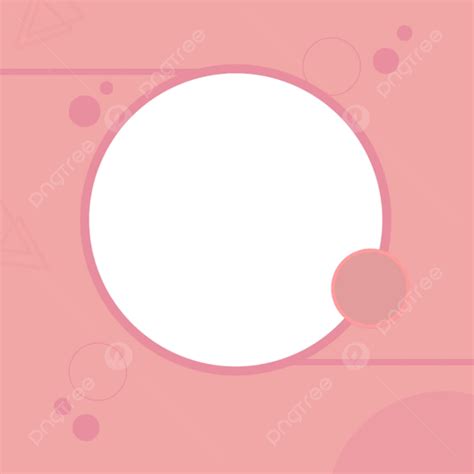 Twibbon Pink Simple And Cute Cute Twibbon Simple Free Png And Vector