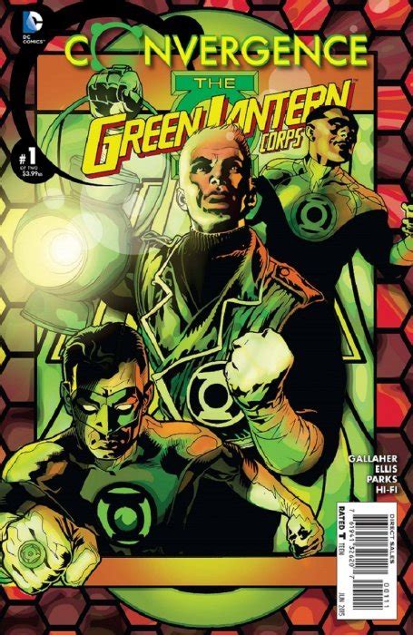 Convergence Green Lantern Corps 1 Dc Comics Comic Book Value And
