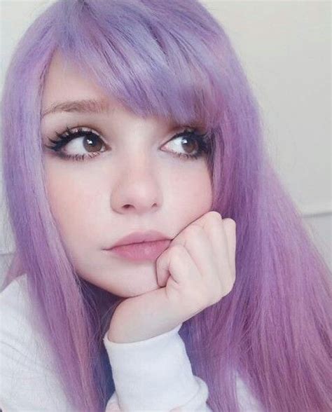 Pin By Nora On Cosplay Makeup Emo Girl Hairstyles Purple Hair Girl Hairstyles