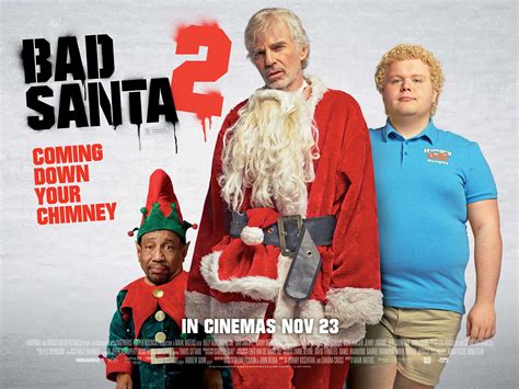 Bad Santa 2 Movie Poster And Tv Spot Teaser Trailer