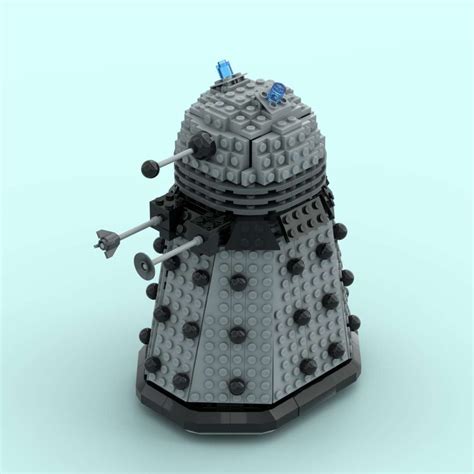 Lego Moc Dr Who Dalek By Otterbournelego Rebrickable Build With Lego