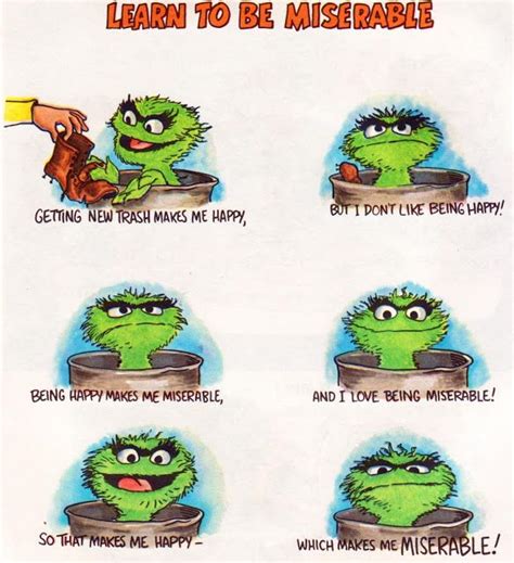 How To Be A Grouch A Vintage Sesame Street Guide To Grumpiness