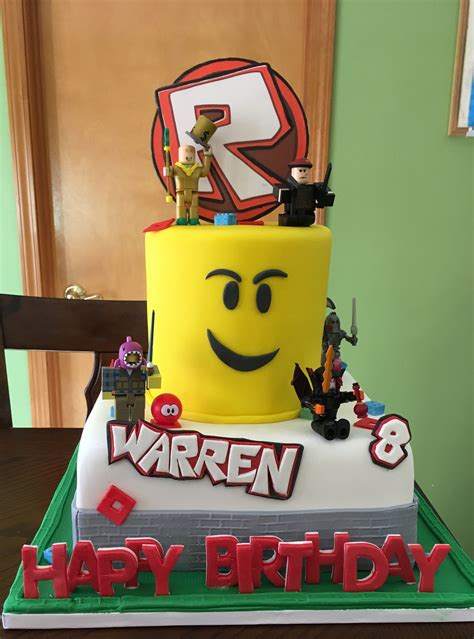 Pin By Valerie Wright On Ians 10th Birthday Roblox Birthday Cake