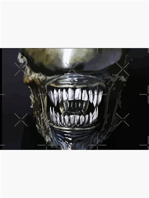 Alien Mouth 2 Mask For Sale By Muskitt Redbubble