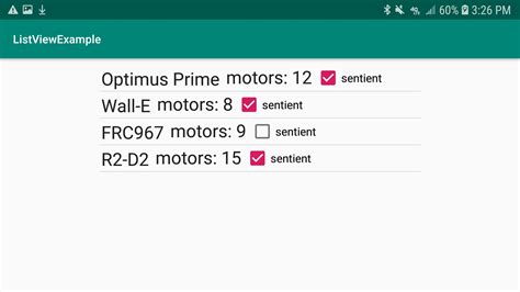 Android Listview With Custom Arrayadapter Nemoquiz