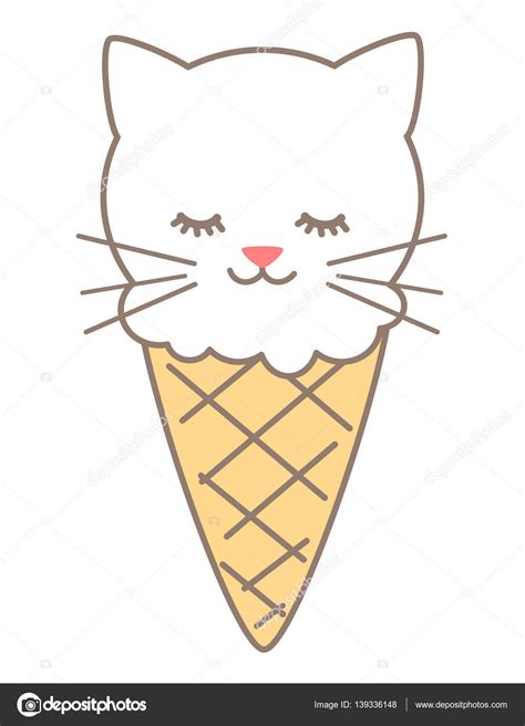 Cute Ice Cream Cone Drawing At Free For Personal Use