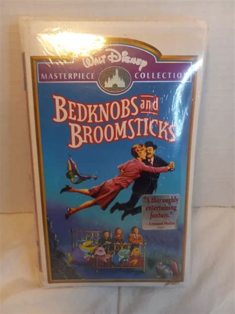 New Sealed Vhs Walt Disney Bedknobs And Broomsticks Masterpiece Hot