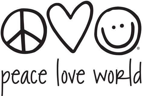 Love And Peace Clipart Best