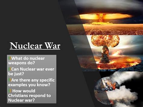 Nuclear War Teaching Resources