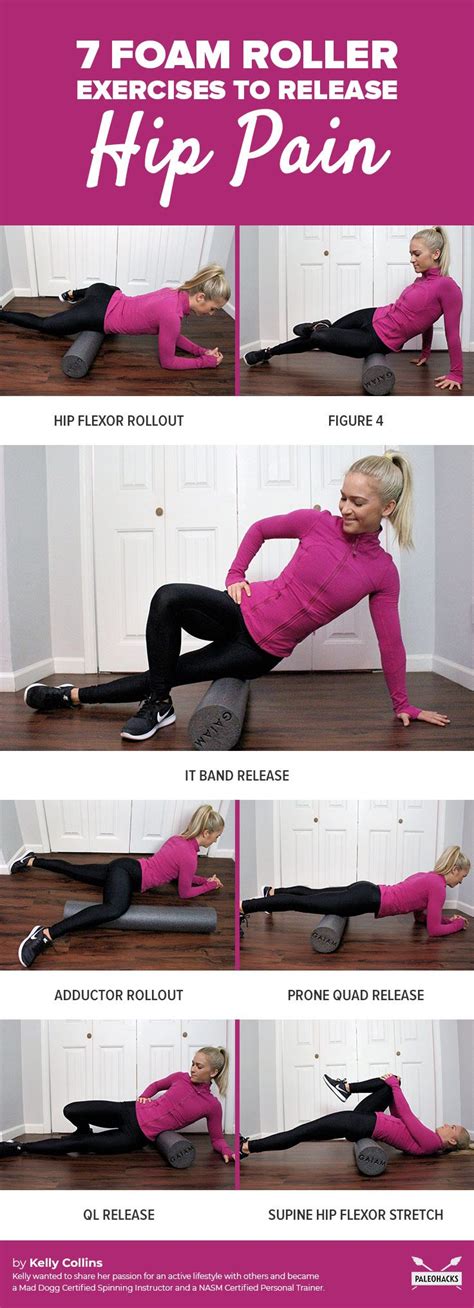 7 Foam Roller Exercises To Release Hip Pain Paleohacks Blog