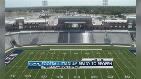 Allen Isds 60m Stadium To Reopen After Repairs