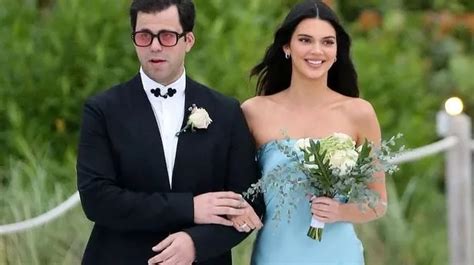 Kendall Jenner Accused Of Upstaging Bride With Daring Wedding Guest Dress Mirror Online