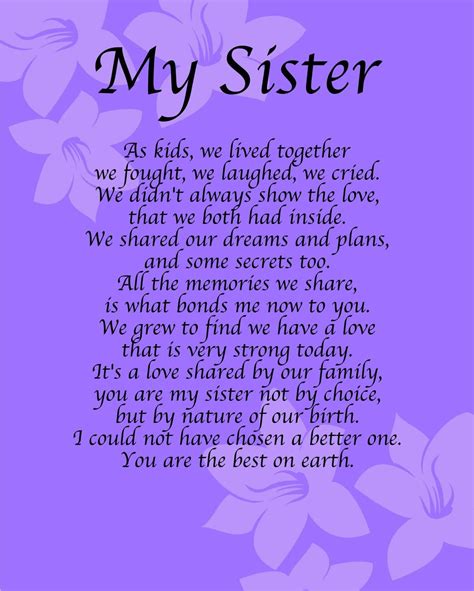 sentimental sister poem digital download sister poem verse ubicaciondepersonas cdmx gob mx