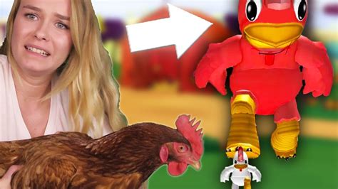 Chicken Simulator In Roblox With My Chicken Youtube