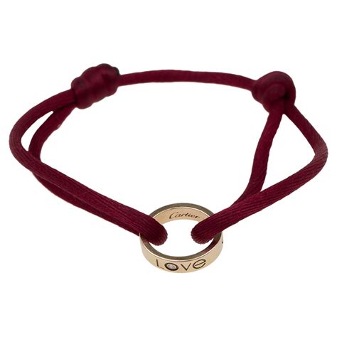 If you enjoy other types of stones, cartier features bracelets that include fine emeralds, garnets, onyx, sapphires and spinels. Buy Cartier Love Charity Diamond Yellow Gold Silk Cord ...