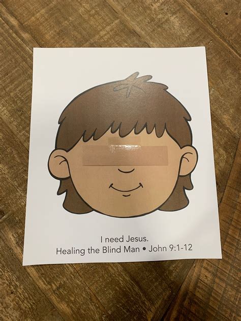 Jesus Heals The Blind Man Craft Ideas Wallpaper Dodo
