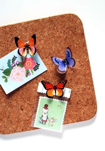 Diy Butterfly Push Pins With A Free Printable We Are Scout