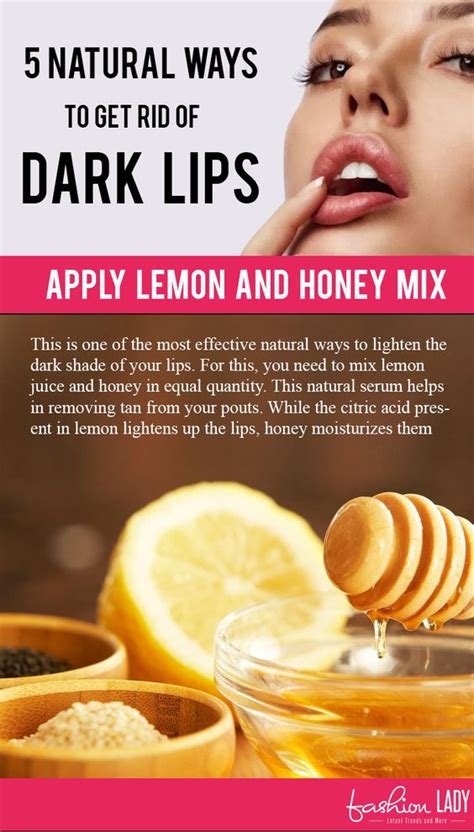 How To Get Rid Of Dark Lips At Home Forever