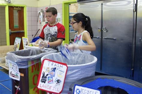 Recycling Pilot Program Turns Students Into Cafeteria Rangers East
