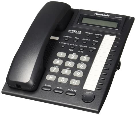 Panasonic Kx T7730 Corded Phone Black For Pabx Lines Only