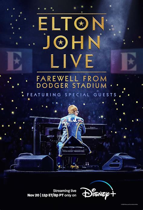 Watch Elton John Live Farewell From Dodger Stadium Streaming Online