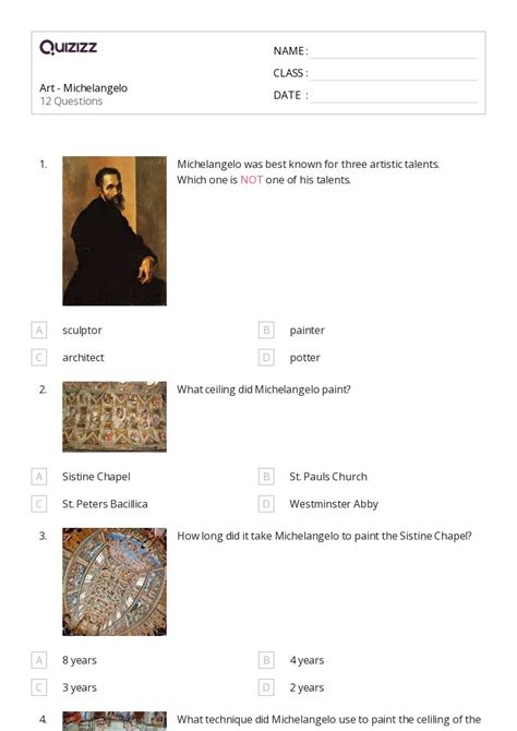 50 Art History Worksheets For 2nd Grade On Quizizz Free And Printable