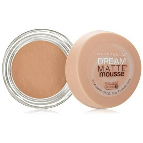 Maybelline Dream Matte Mousse Foundation Pure Beige 0 64 Oz Pack Of 6